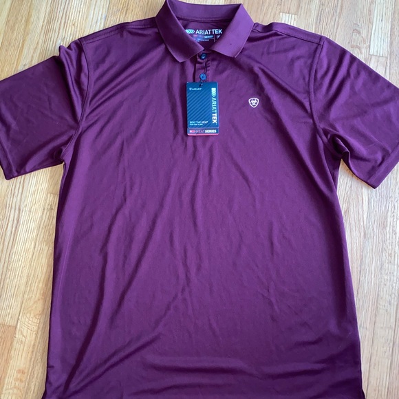 Ariat Tek Polo Large New with Tags - Picture 8 of 8